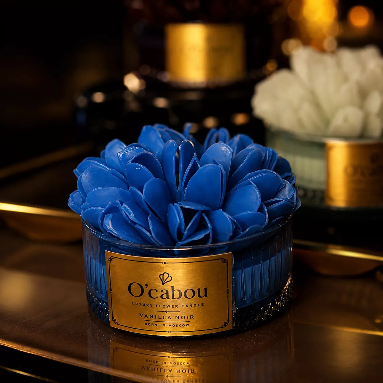 Elegant Blue Peony