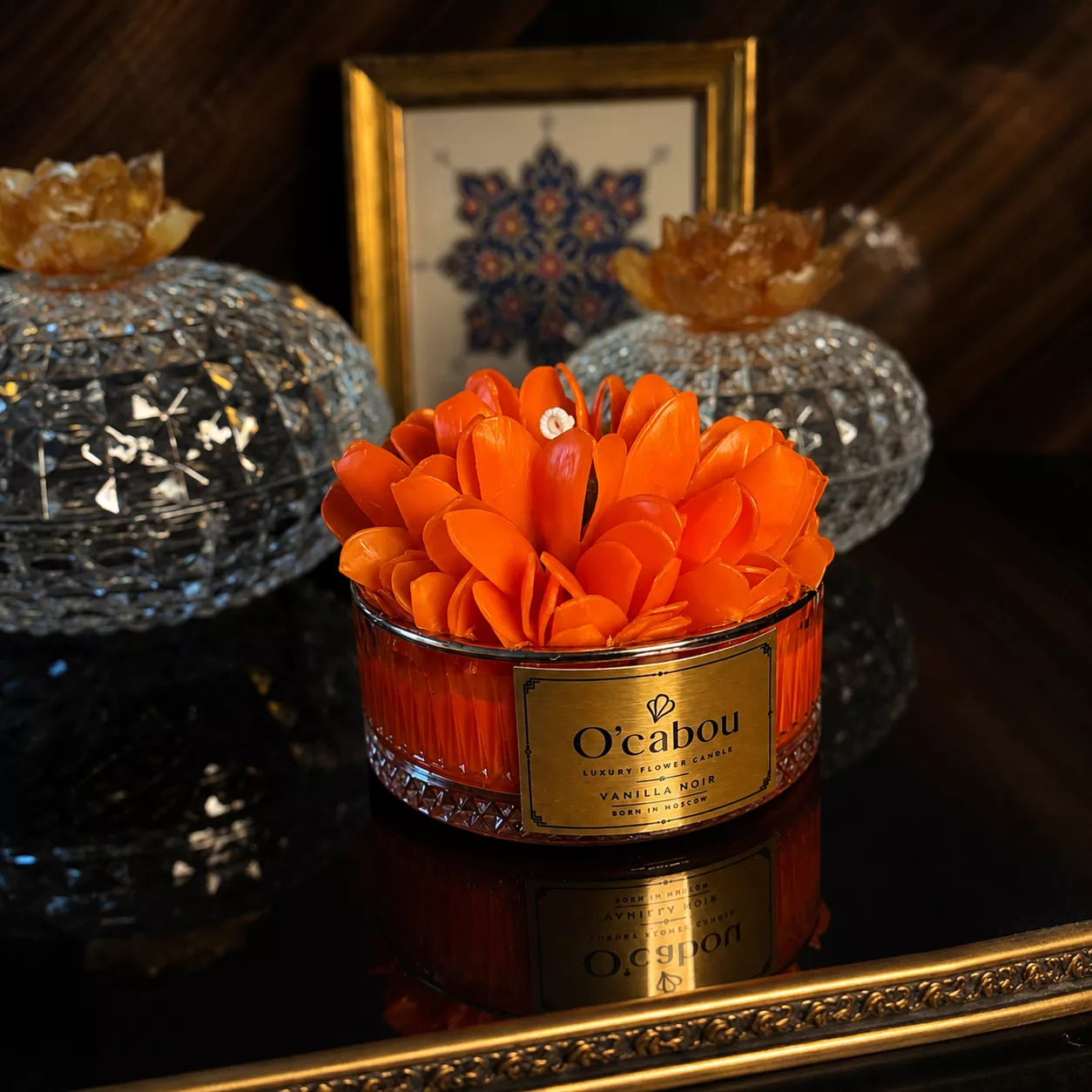 Elegant Orange Peony